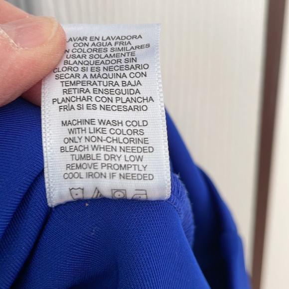 Milly for Design Nation Dress Size 12 Sapphire Never Worn - Picture 5 of 10